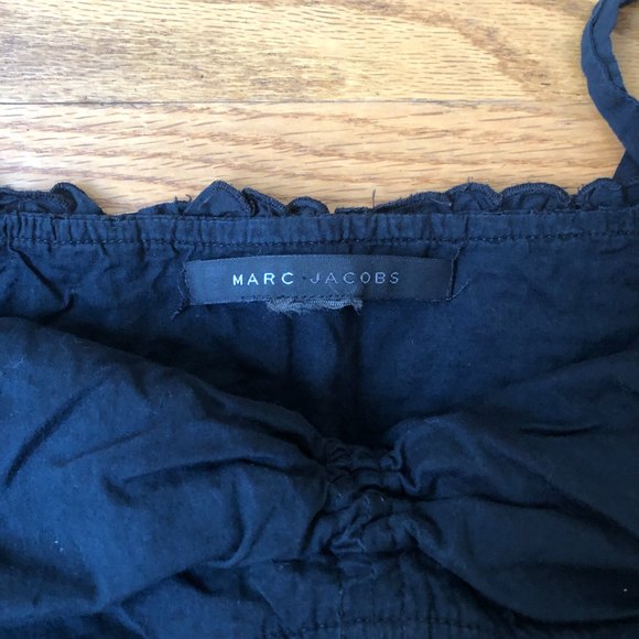 MARC JACOBS eyelet cami crop top w/ side zip | Size Small/Medium - Picture 4 of 8